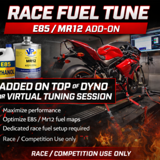 Race Fuel Tune – E85 / MR12 (Add-On Service)